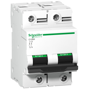 A9N18415 Автоматический выключатель Acti9 2P 125А (B) 15кА Schneider Electric Acti 9