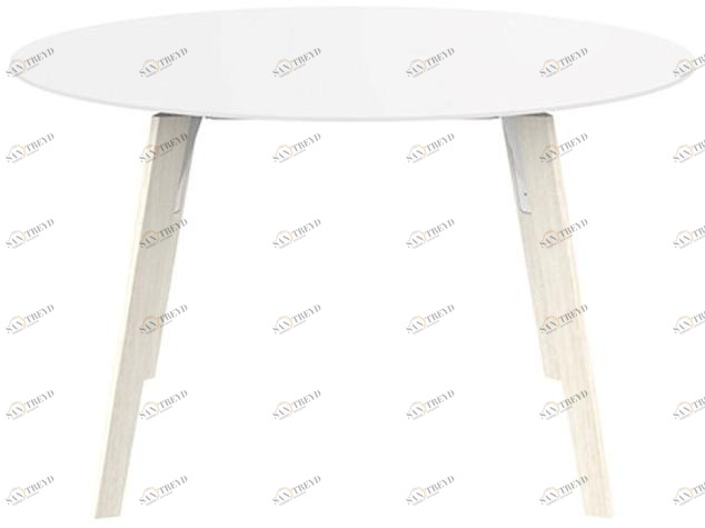 VONDOM Круглый садовый стол из hpl Faz wood 54323, 54324