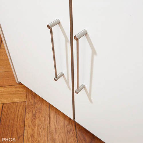 BG6-288E Изогнутая рукоятка с концевыми скобами, рукоятка ø6 мм, длина 28,8 см. PHOS 