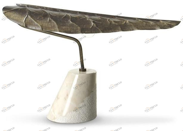 BRABBU Настольная лампа из латуни sun-id-1355936