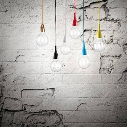 Подвесной светильник Ideal Lux Minimal SP1 Giallo IDEAL LUX MINIMAL 071639 Желтый - Вид №1