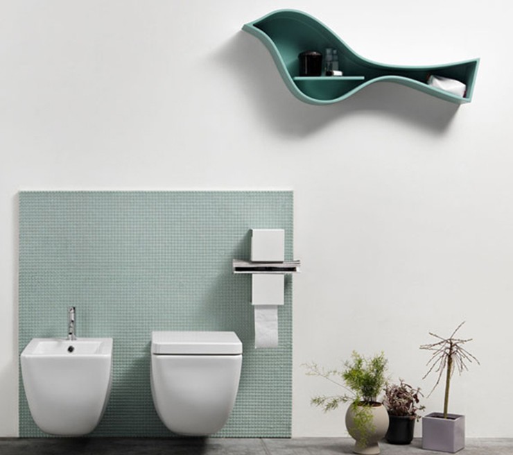 Ex.T Birdie Полка бирюзовая EXBIRDIETU  - Вид №2