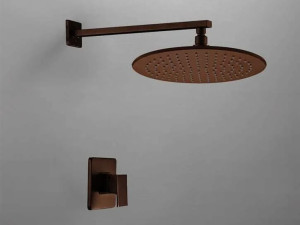 Настенный круглый светодиодный душ