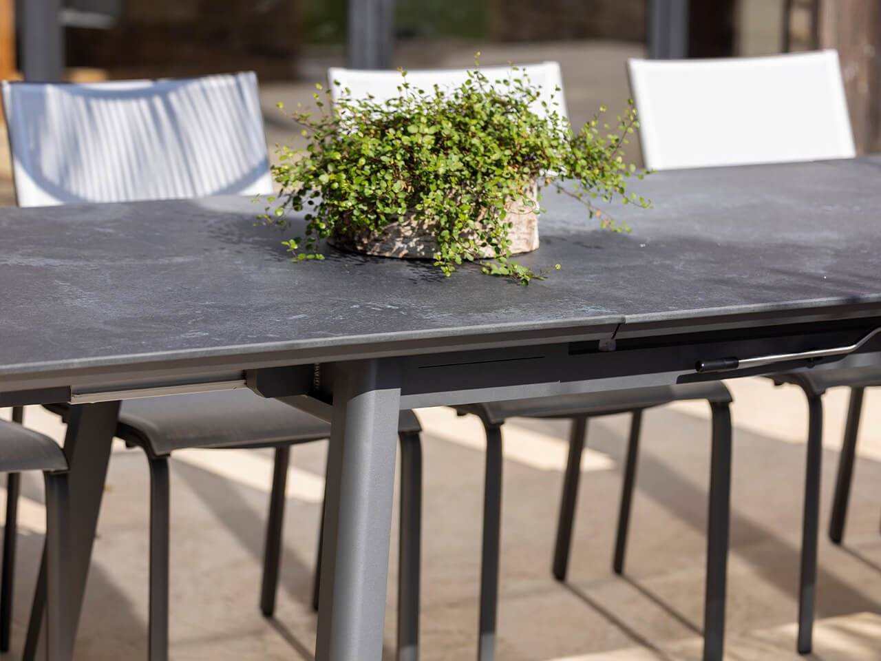 HPL выдвижной прямоугольный садовый стол Les Jardins® Копенгаген ARCH-00063478 - Вид №5