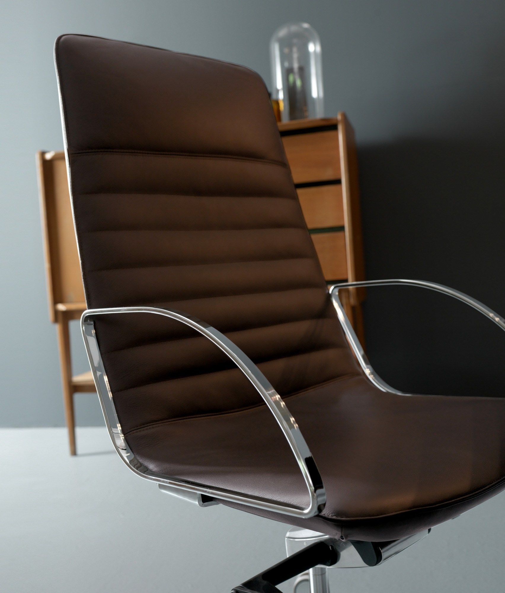 Вращающееся офисное кресло с подлокотниками с 5 спицами Quinti Sedute ARCH-00038557 - Вид №5