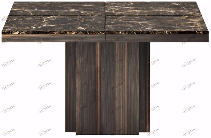 TemaHome Квадратный мраморный обеденный стол sun-id-1466114