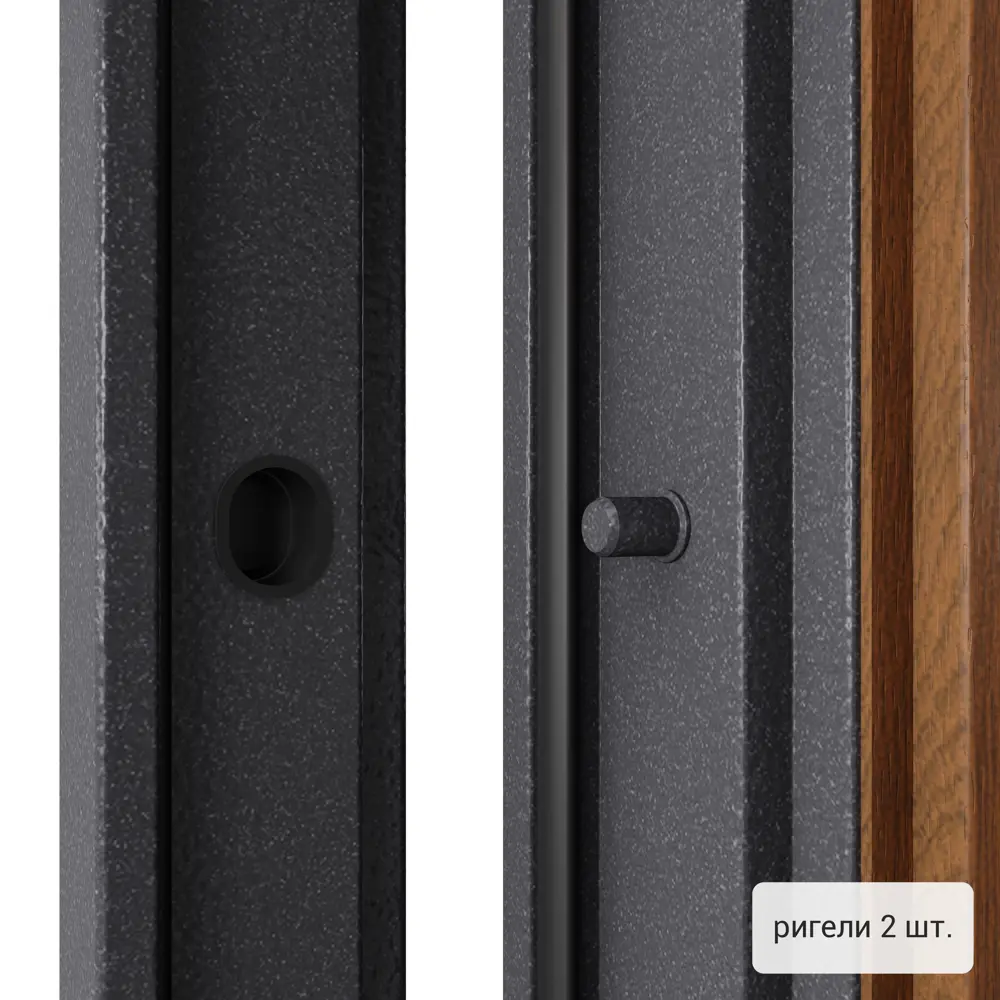 Дверь входная металлическая Берн 860 мм правая цвет тоскана TOREX STLM-2138927 - Вид №6