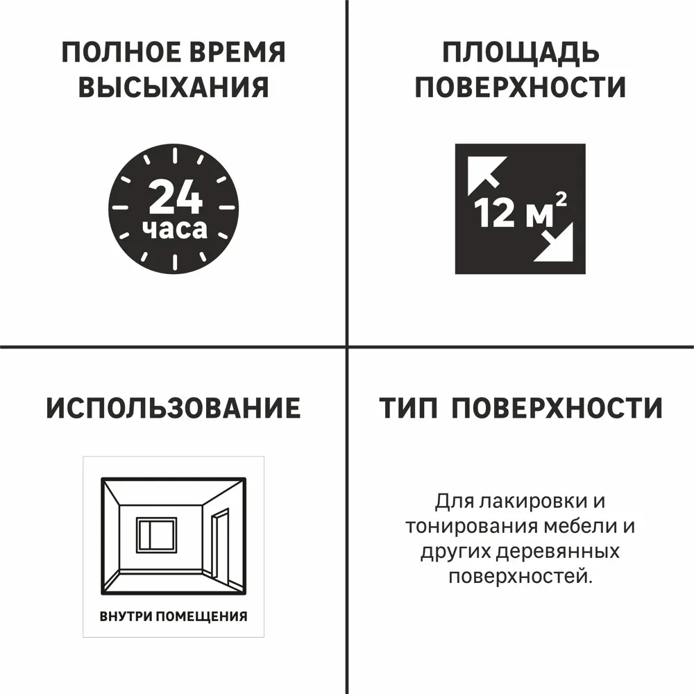 LUXENS Мебельный лак глянцевый прозрачный 0,9 л для защиты деревянных поверхностей 82575522 STLM-0030347 - Вид №4