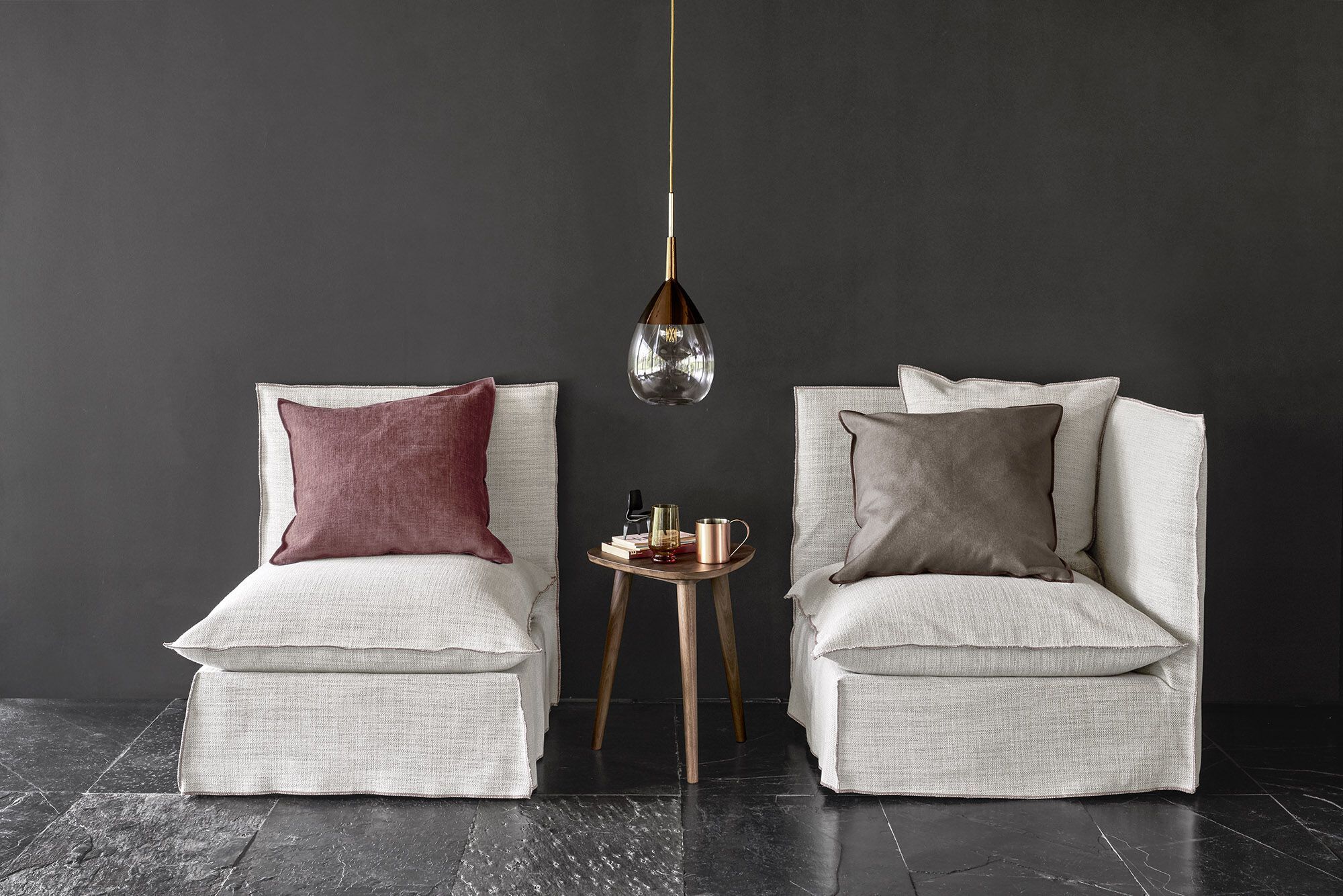 Съемное кресло из ткани Gervasoni Ghost ARCH-00095114 - Вид №2