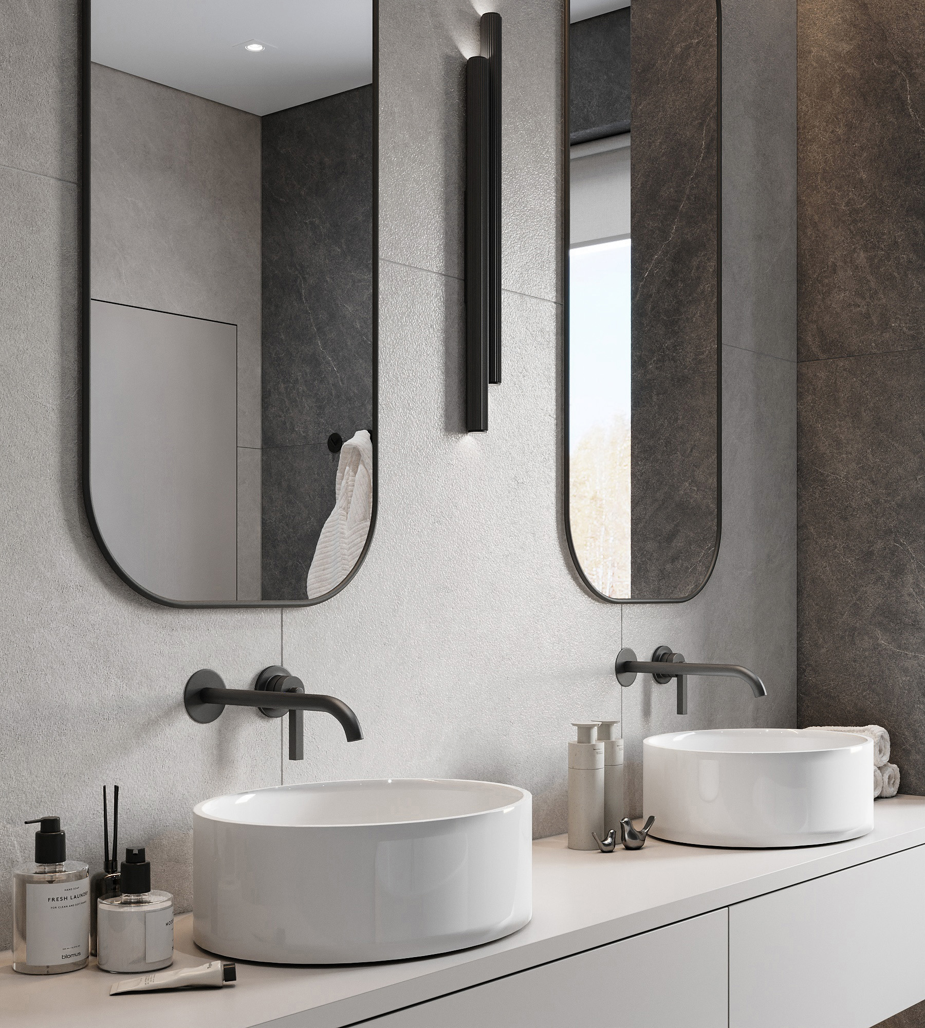 Керамогранит LISTELLO BIANCO 80х160 Creanza CZ-SL01-B - Вид №1