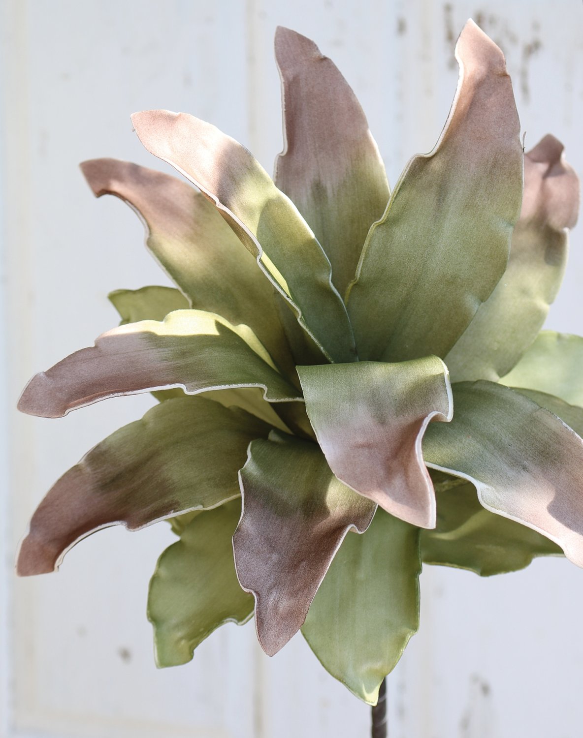 7955 806 a3 Искусственный мягкий цветок агавы, 90 см, оливково-коричневый H-andreas  - Вид №2