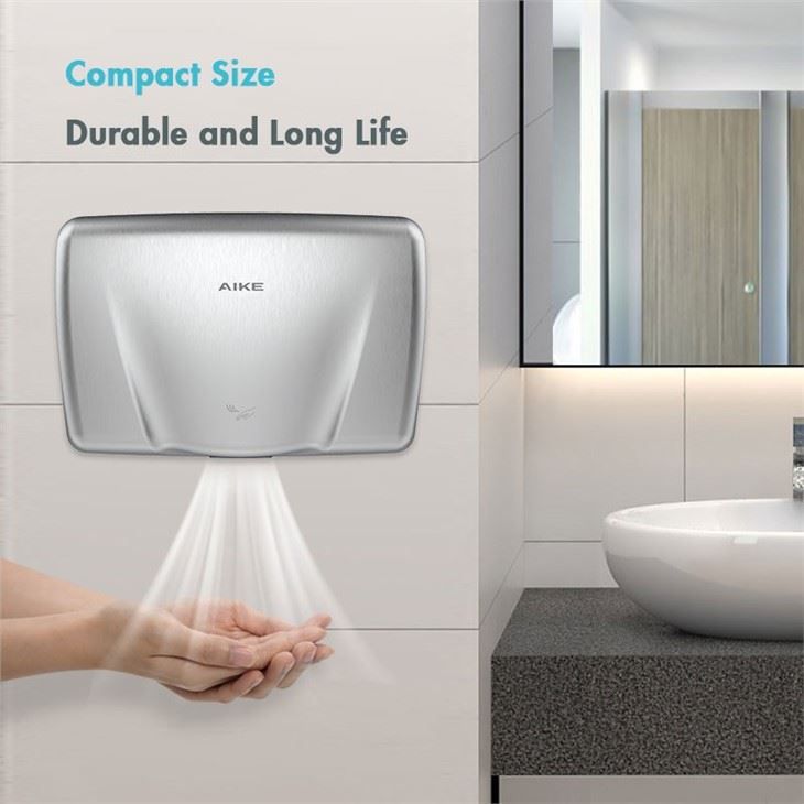 Сушилка для рук из нержавеющей стали AIKE AK2803A_176  - Вид №1