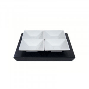 Q28X36 Набор из 4 фарфоровых чаш Adriani e Rossi