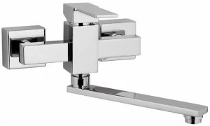 Remer Rubinetterie Смеситель для кухни настенный с поворотным изливом Qubika Q41