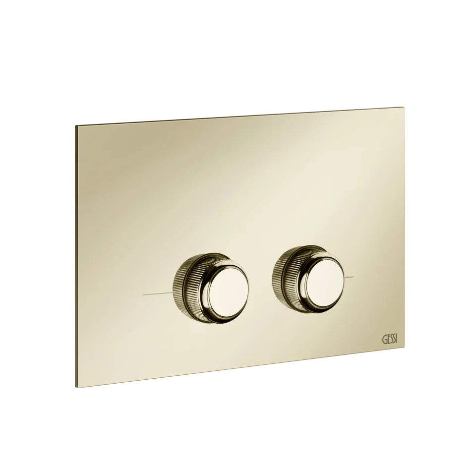 Запорная пластина 54659 710 Gessi Venti20 ЛАТУНЬ PVD 54659710