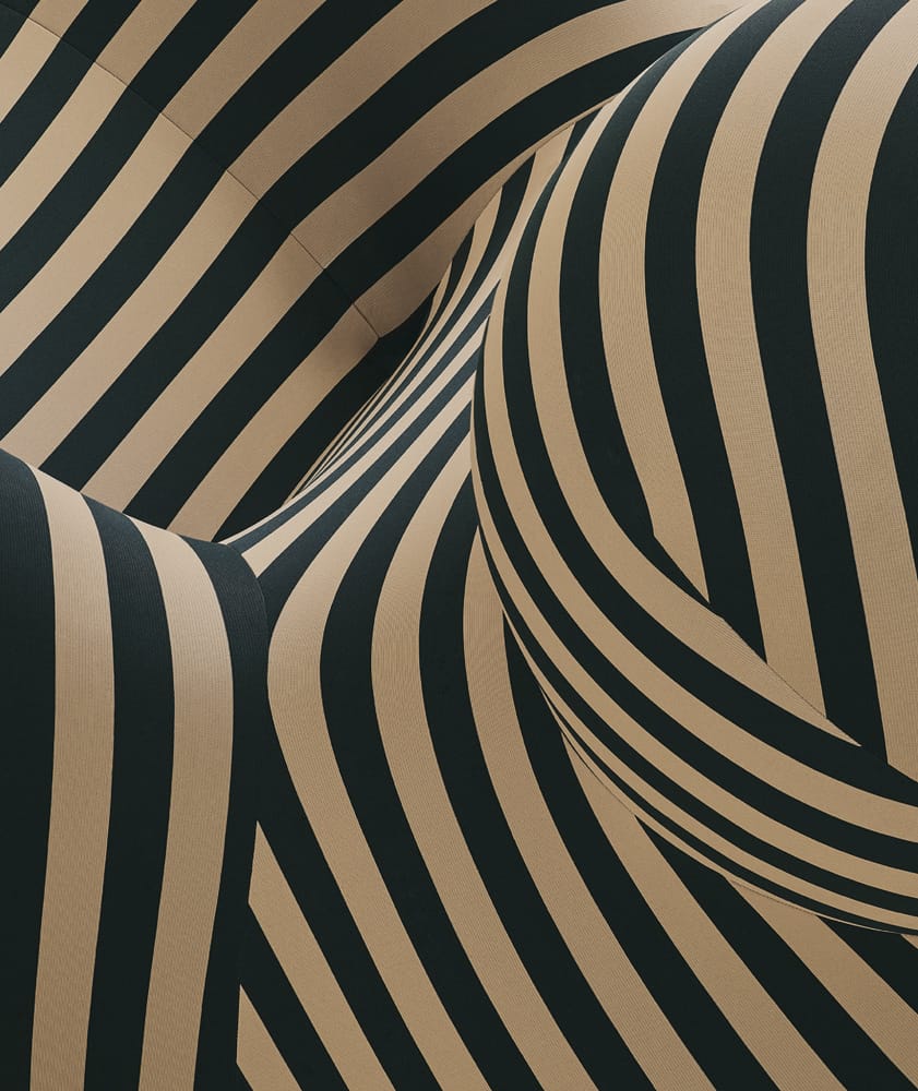 Тканевое кресло с подставкой для ног B&B Italia ARCH-00005633 - Вид №2