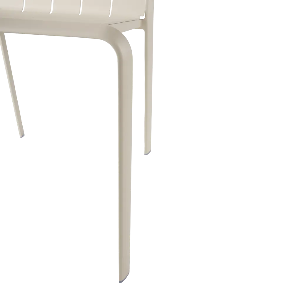 Стул Naterial Idaho 87x52 см алюминий цвет бежевый 83719313 STLM-2099531  - Вид №5