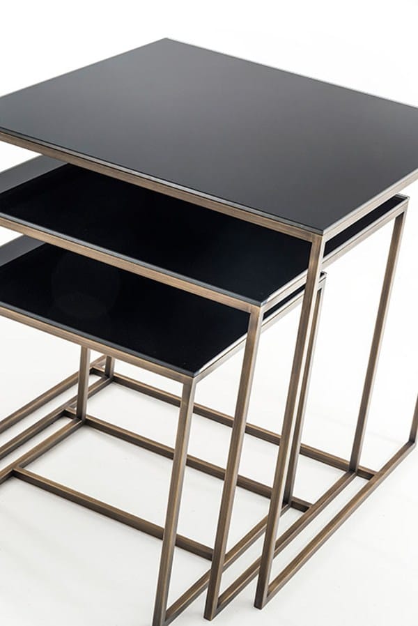 Металлический низкий журнальный столик OAK Милан ARCH-00002017 - Вид №3