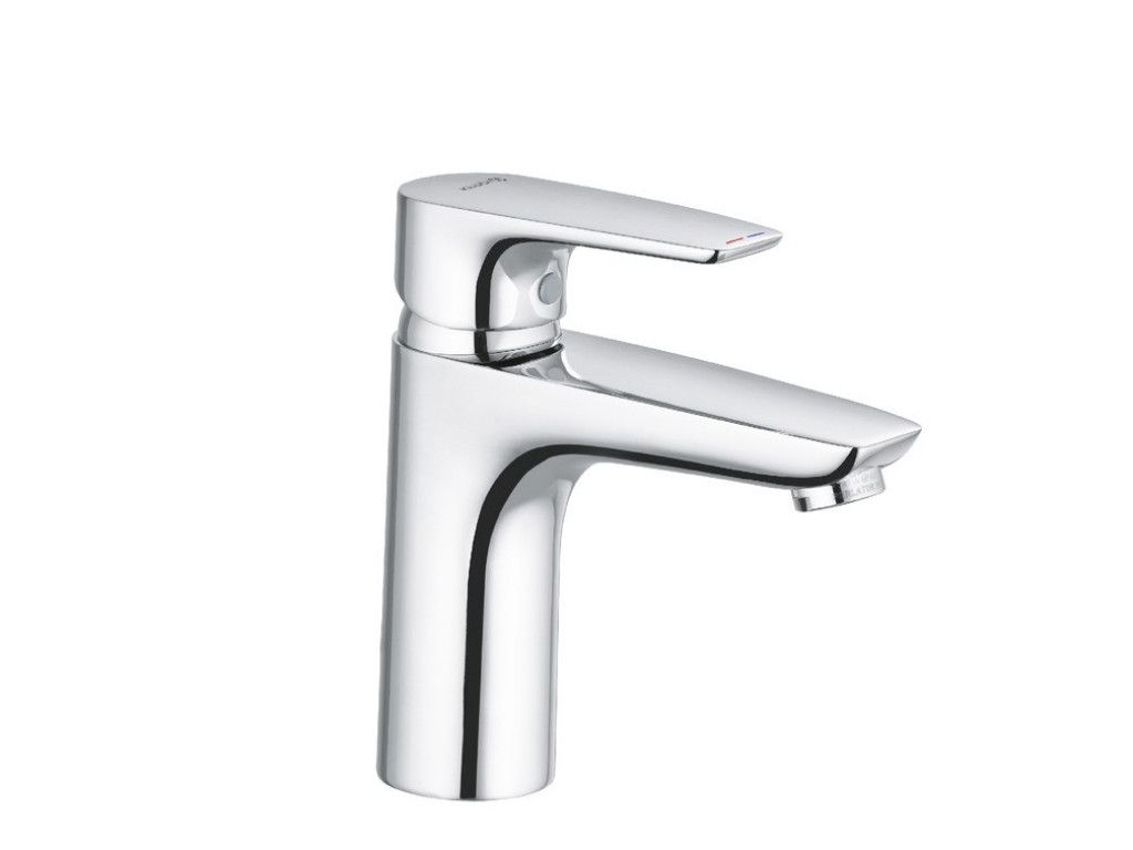 342920575 однорычажный смеситель на умывальник 100 DN 15 KLUDI PURE&SOLID хром 