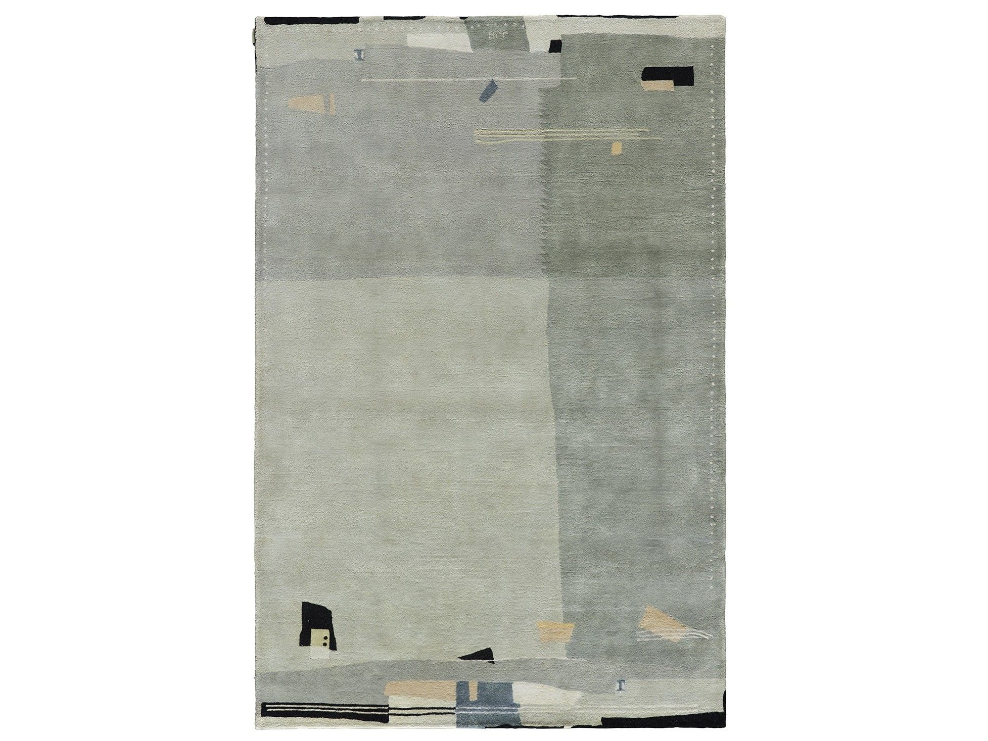 Шерстяной ковер ручной работы с прямоугольным рисунком Toulemonde Bochart The Designers ARCH-00046590