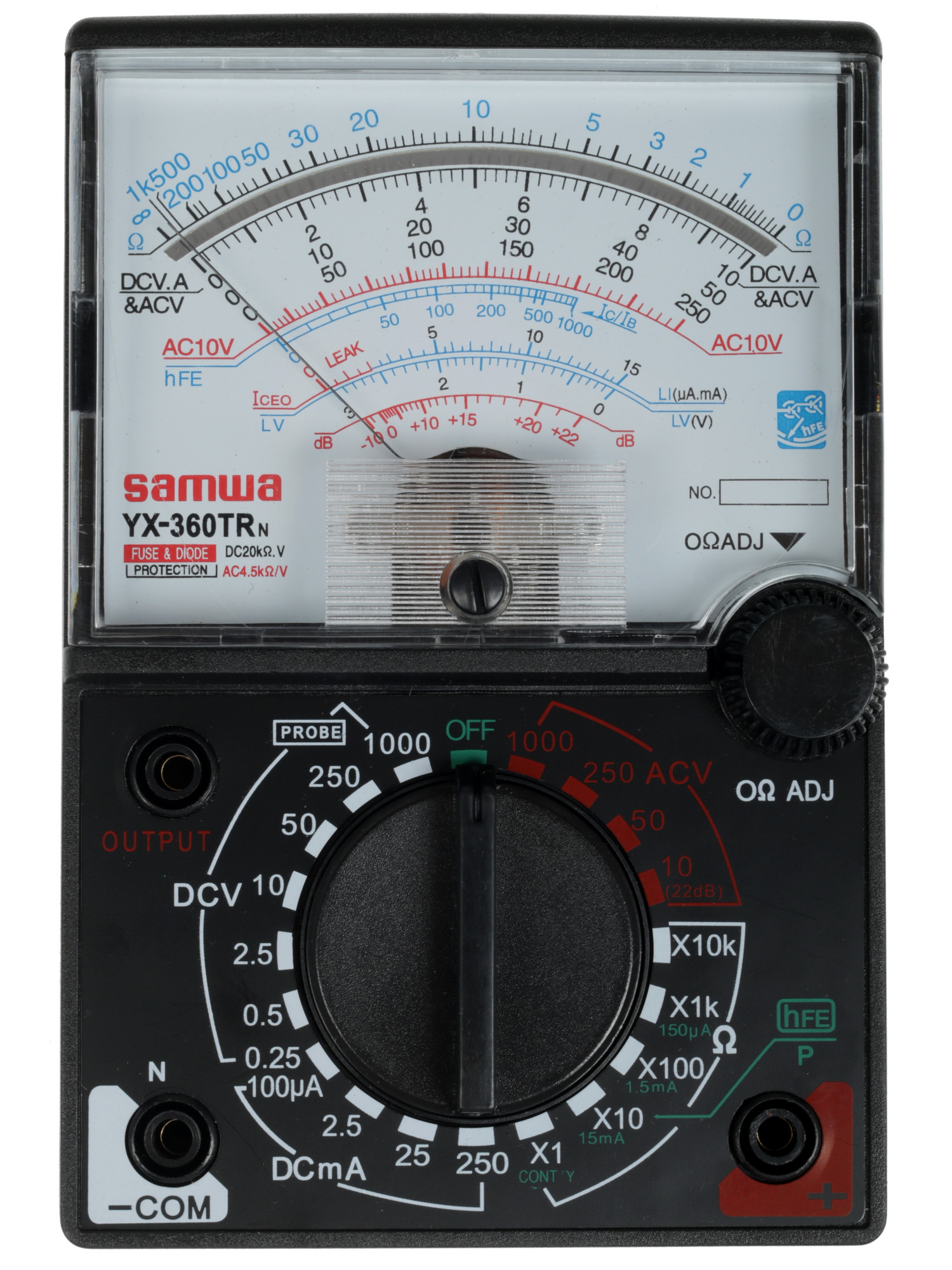 Мультиметр TEK DT YX360TRN 1118134 STDN-0036432