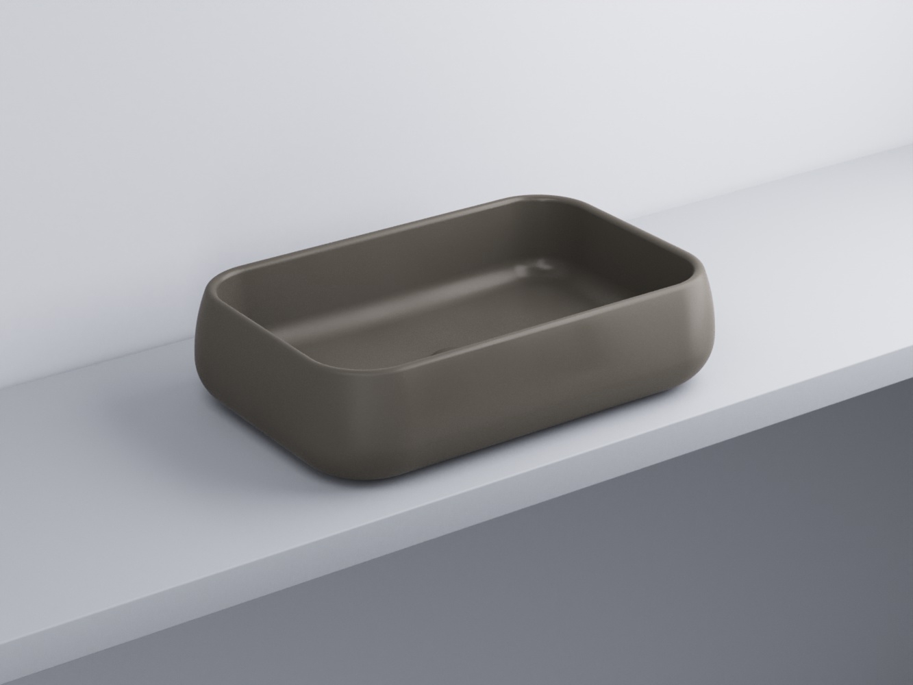 SHLAA60-FN Раковина накладная прямоугольная 60 cielo Shui Ceramica Cielo