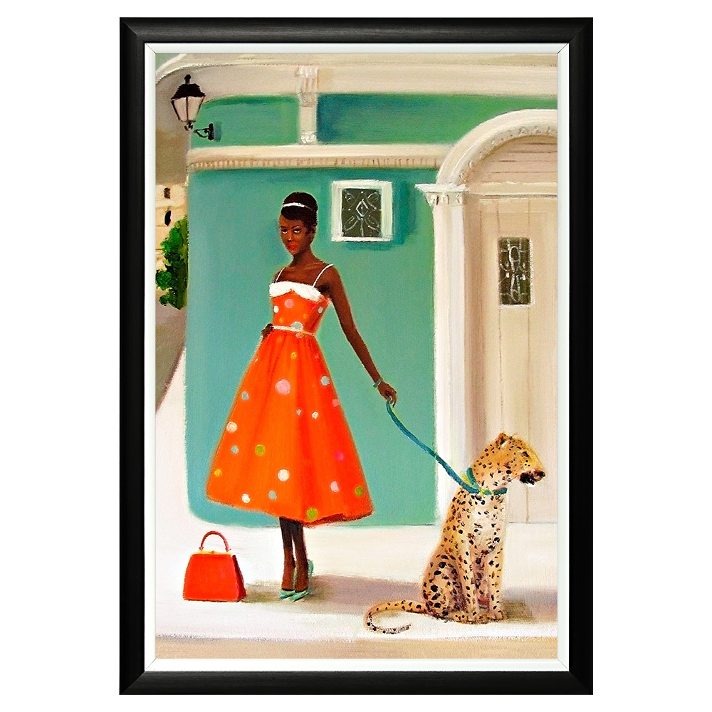 896519551_1818 Арт-постер "В манере маркизы Луизы Казати" Object Desire 