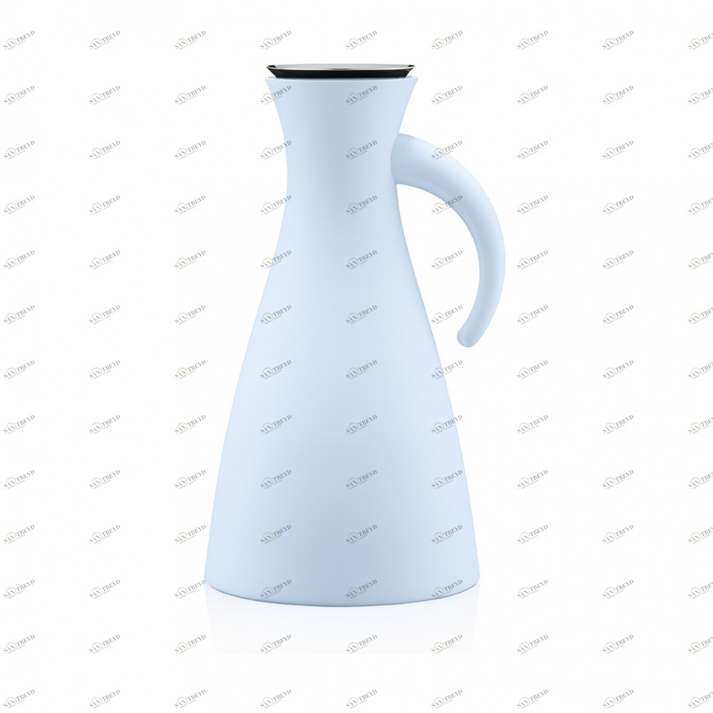 EVA SOLO 502819 Термокувшин Vacuum, 1 л, высокий, голубой Пластик, боросиликатное стекло, силикон 