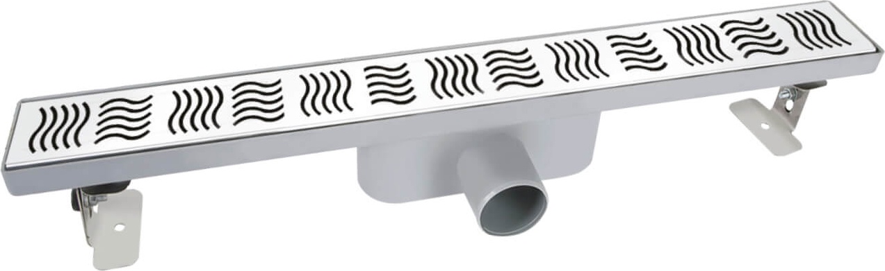 Душевые лотки со сливом из нержавеющей стали, пластиковый корпус сбоку / снизу / DK650 Creavit  - Вид №1