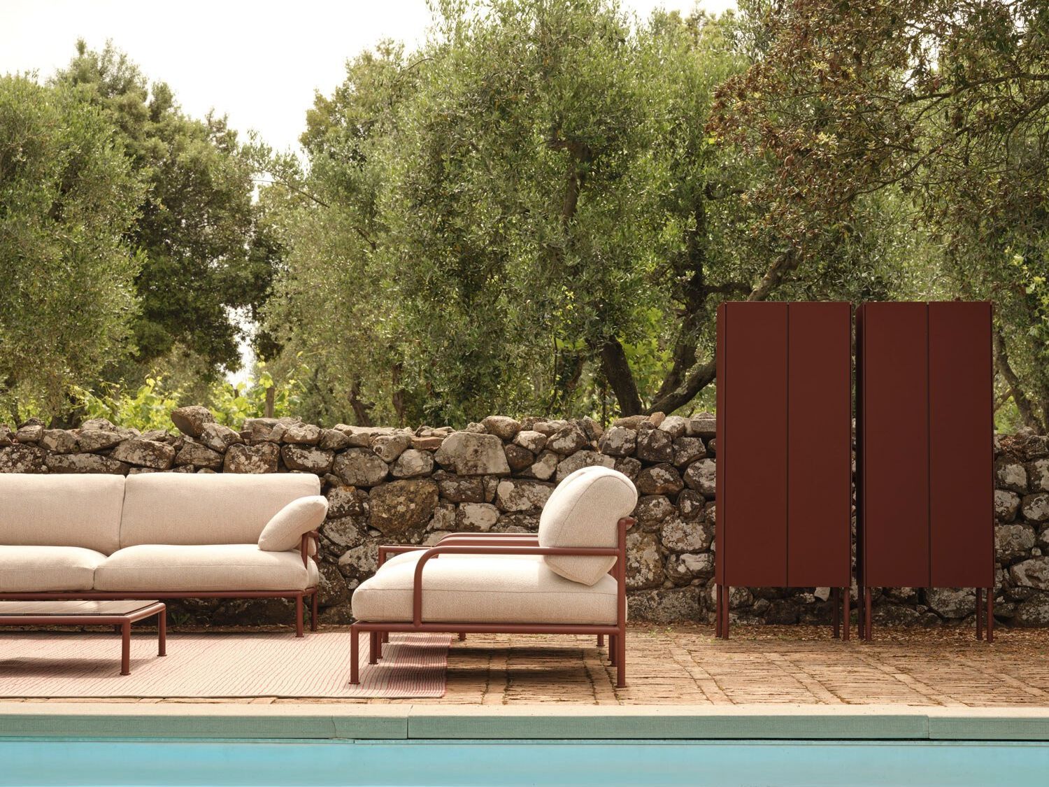 Тканевое садовое кресло с подлокотниками FAST Roè ARCH-00049929 - Вид №7