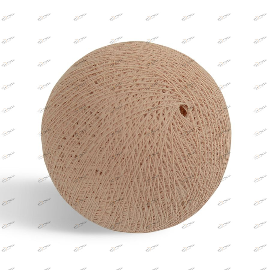 Хлопковый шарик, коричневый Lares&Penates SHBROWN