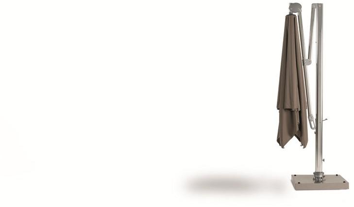 Ethimo Регулируемый квадратный зонт с боковой стойкой Freedom Omfdre0 - Вид №5