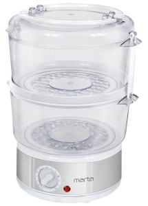 9058614 Пароварка Marta MT-1909 белый