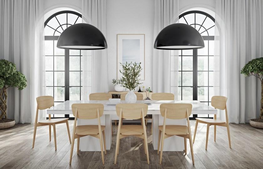 TemaHome Квадратный мраморный обеденный стол sun-id-1466114 - Вид №7