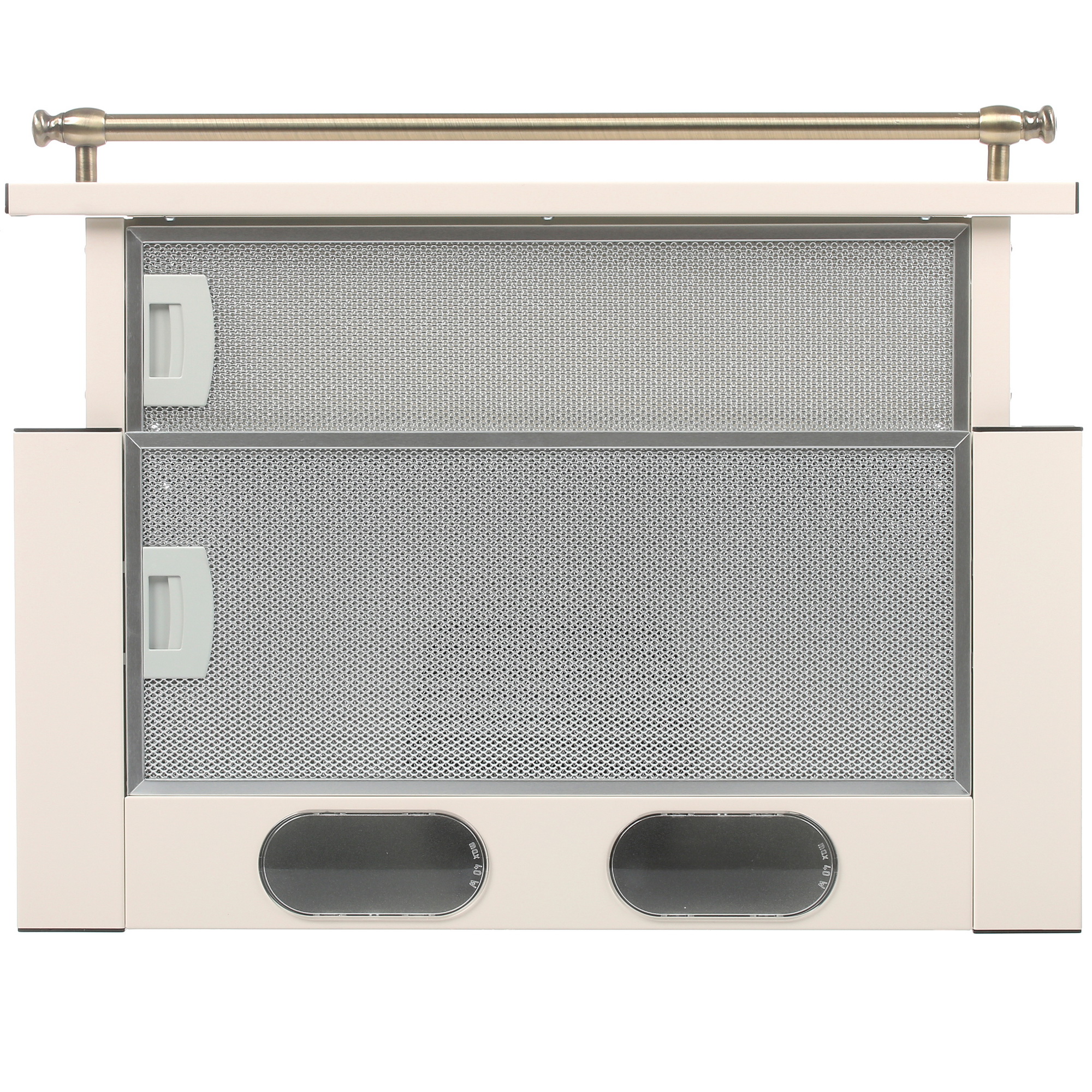 8192992 Вытяжка телескопическая ELIKOR Интегра 60П-400-В2Л бежевый/золотистый STDN-0002123 - Вид №7