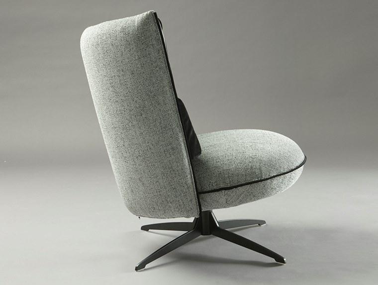 Liu Jo Living Collection Кресло с обивкой из ткани с 4 спицами Urban fan Ibk - Вид №6