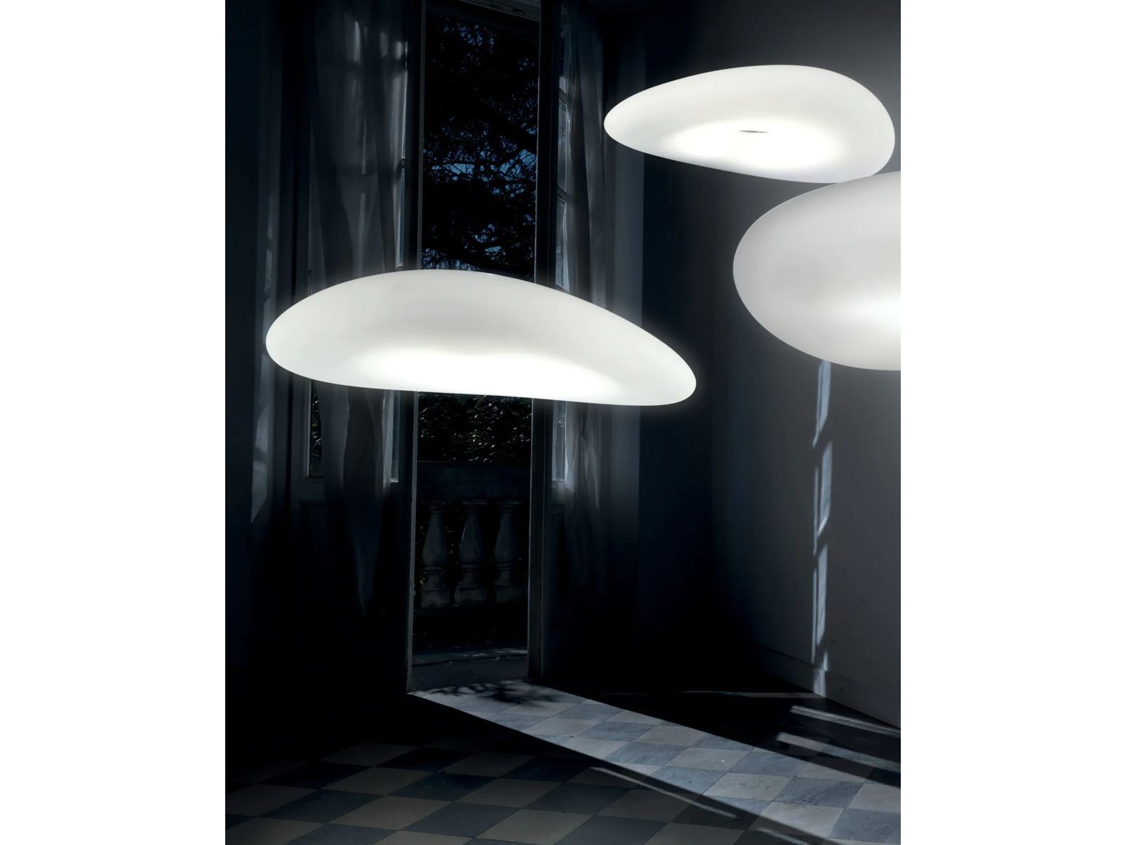 Светодиодный подвесной светильник из полиэтилена Stilnovo Mr Magoo ARCH-00018022 - Вид №1