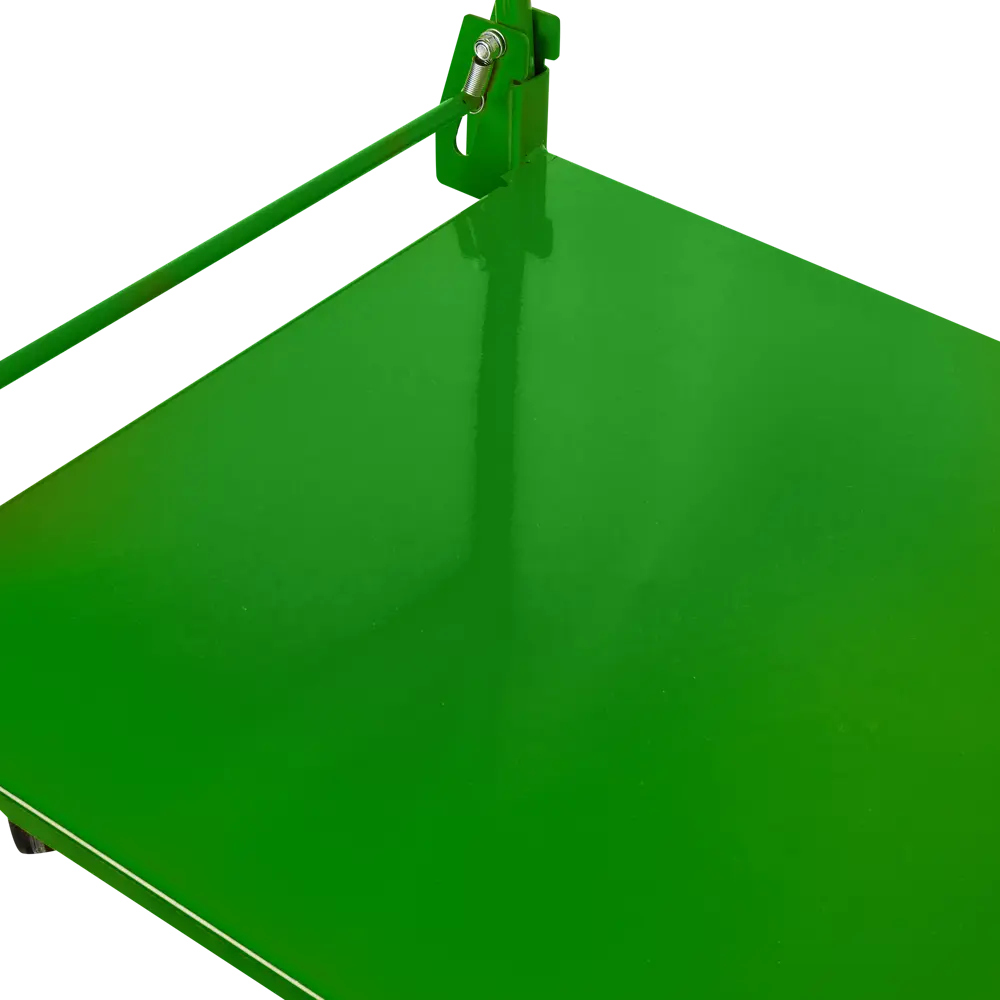 Тележка платформенная нагрузка 250 кг 4 колеса цвет оранжевый СТРОЙМАШ STLM-2211399 - Вид №4