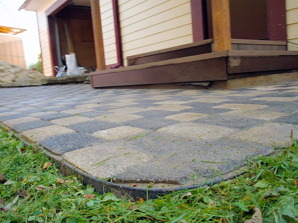 Бордюр "Стафф" 80 мм, длина 2 м ГеоПластБорд GPBST-38 - Вид №4