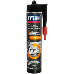 Герметик каучуковый Tytan коричневый 310 мл