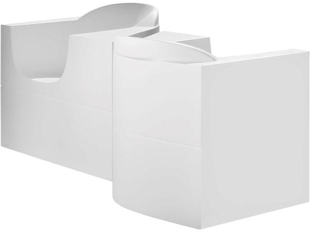 GANSK 2-местный садовый диван из стекловолокна  G3207a  - Вид №1