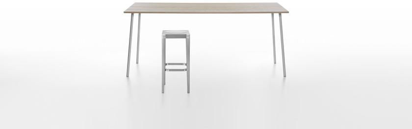 Emeco Прямоугольный алюминиевый стол Run sun-id-1409547 - Вид №2