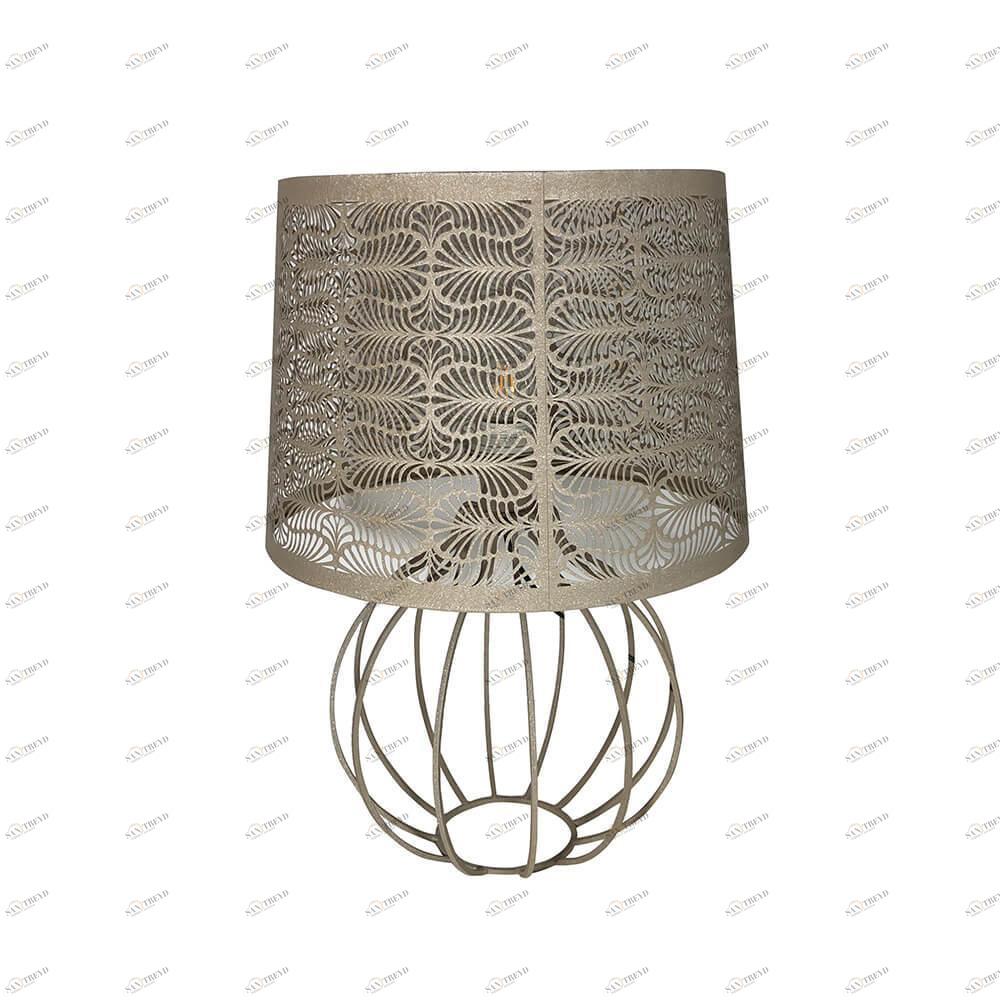 Лампа настольная кофейного цвета Seven Fires "Карвед" 39105.04.83.01B SEVEN FIRES КАРВЕД 00-3907841 Коричневый 