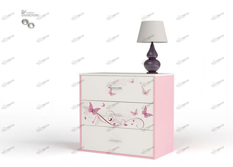 Комод ABC-KING Фея розовая 4631148296336