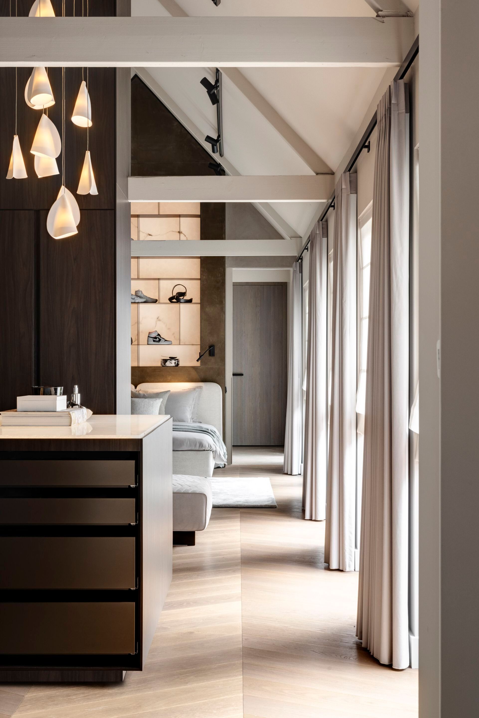 Модульная гардеробная со встроенным освещением Kolenik ARCH-00145420 - Вид №4