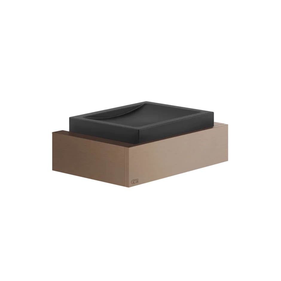 Держатель для мыла 20802 708 Gessi Inverso МЕДНЫЙ МАТОВЫЙ PVD 20802708