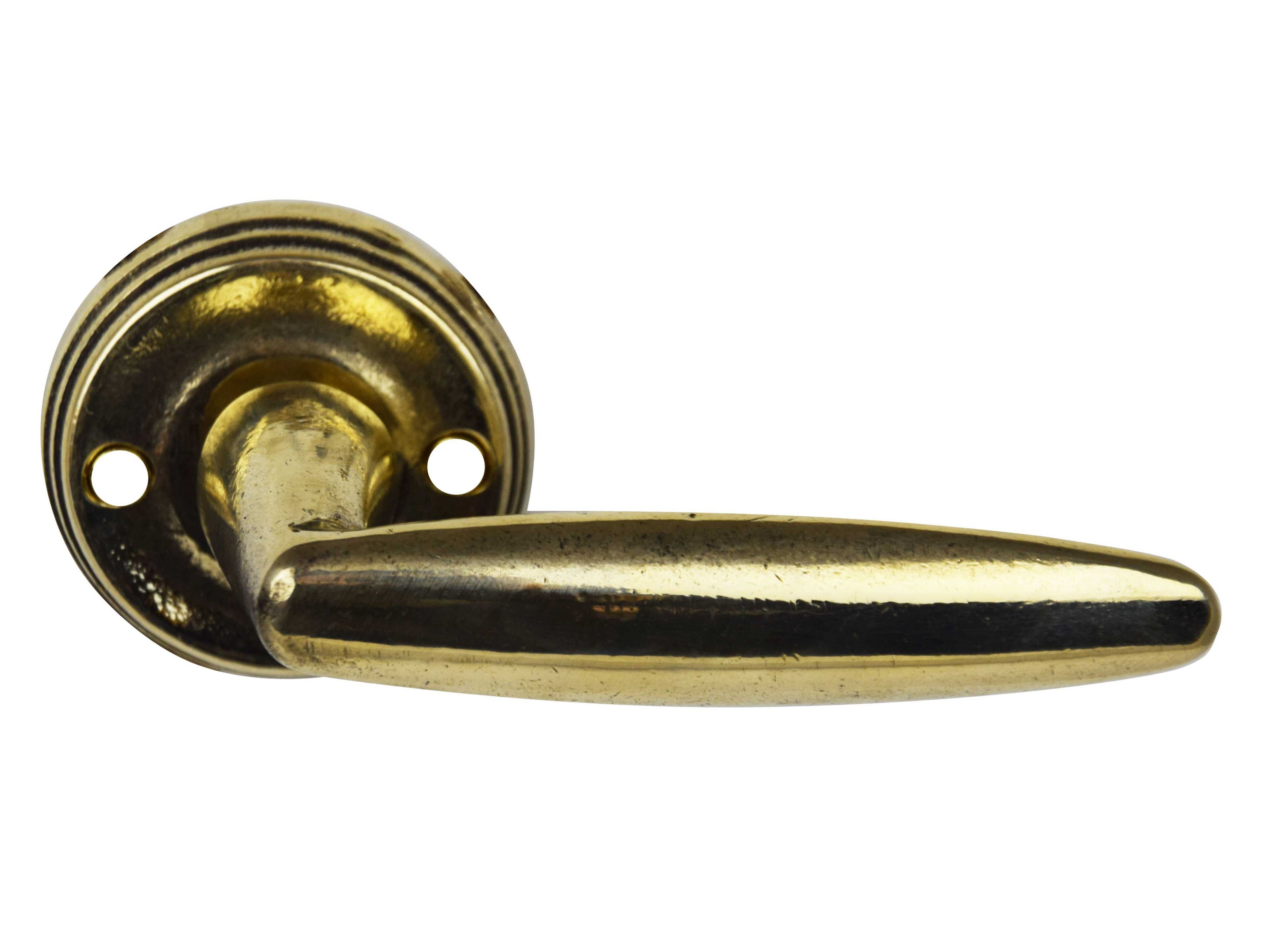 Латунная ручка на розетке GIARA ART DESIGN-BRONZE крыло ARCH-00086459