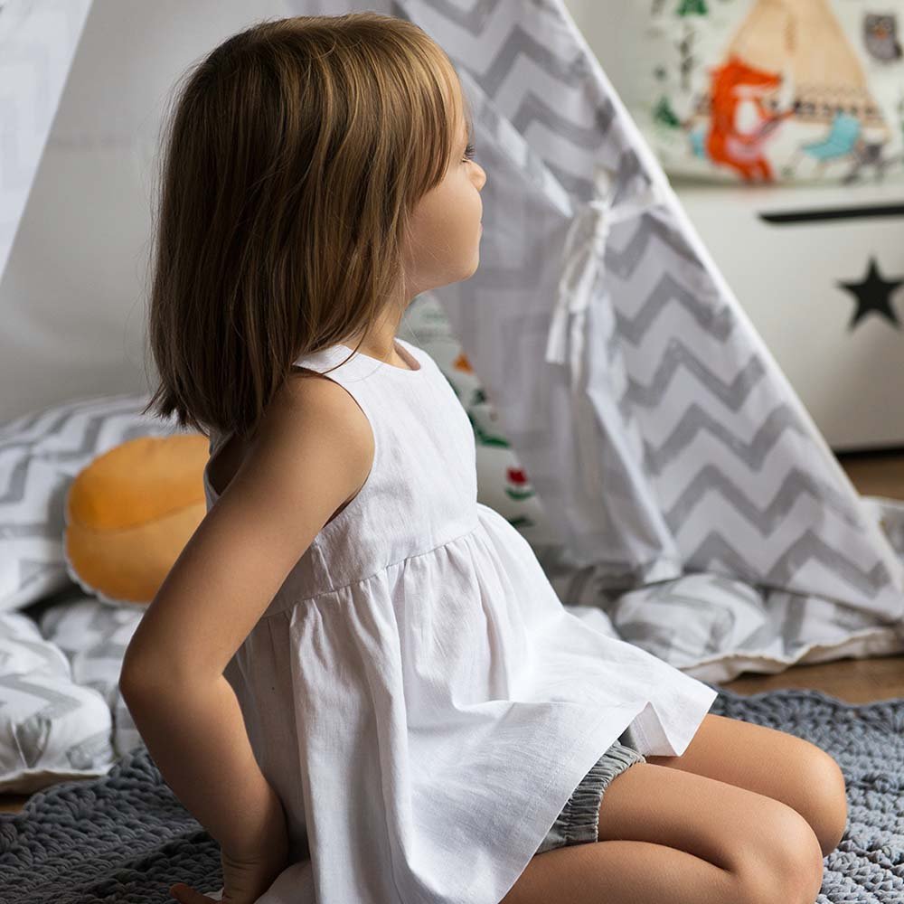 Вигвам для детей Grey Zigzag VAMVIGVAM GREY ZIGZAG 281917 Белый;серый Santreyd  - Вид №5