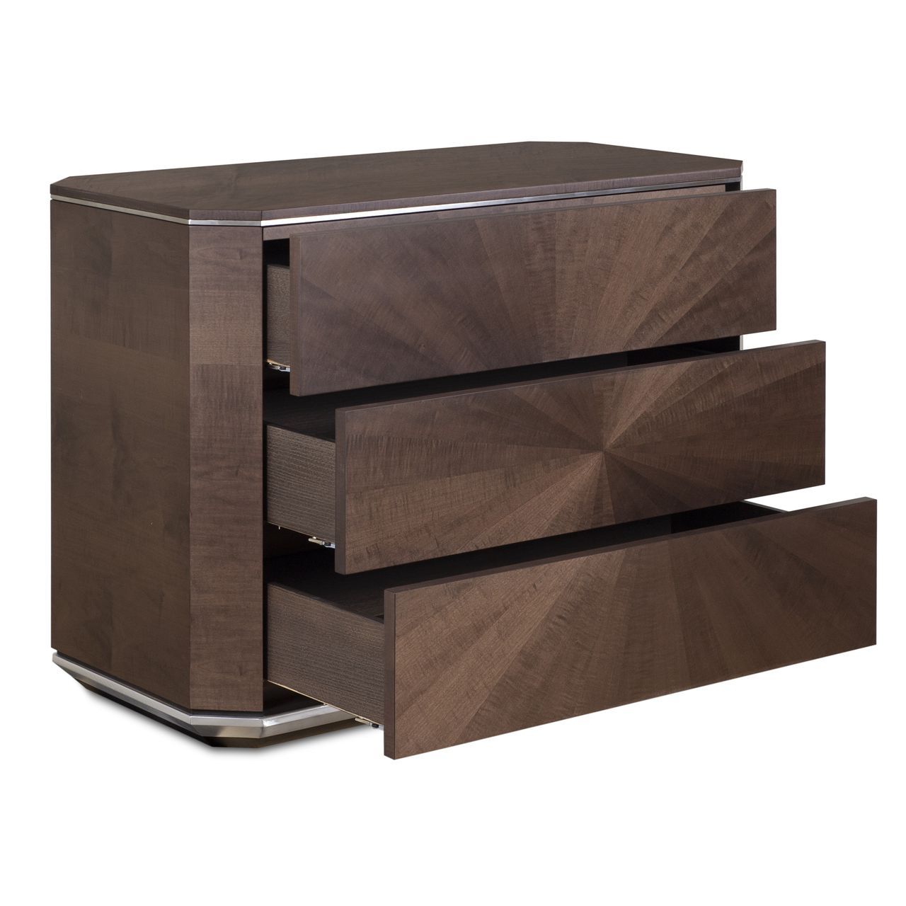 Деревянная тумбочка с ящиками Hurtado EMERALD ARCH-00095269 - Вид №2