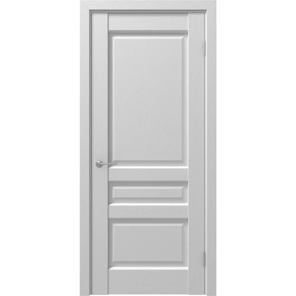 Комплект двери Artens Магнолия глухая 80x200 см ПВХ белый с добором 150 мм STLM-2118651